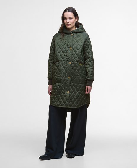 Barbour Hilary Quilted Jacket — Olive