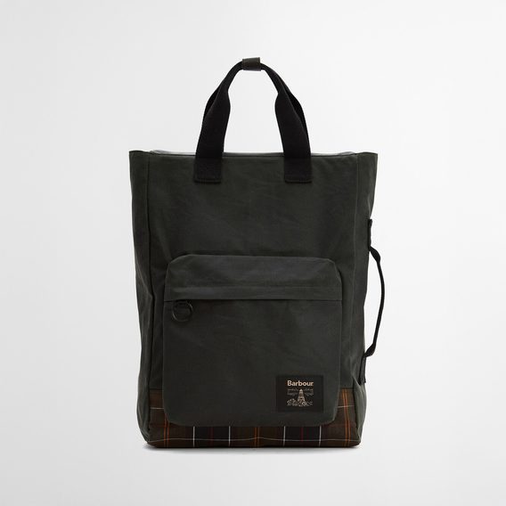 Barbour Field Wax Backpack — Sage
