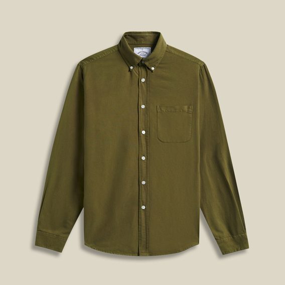 Portuguese Flannel Belavista — Olive