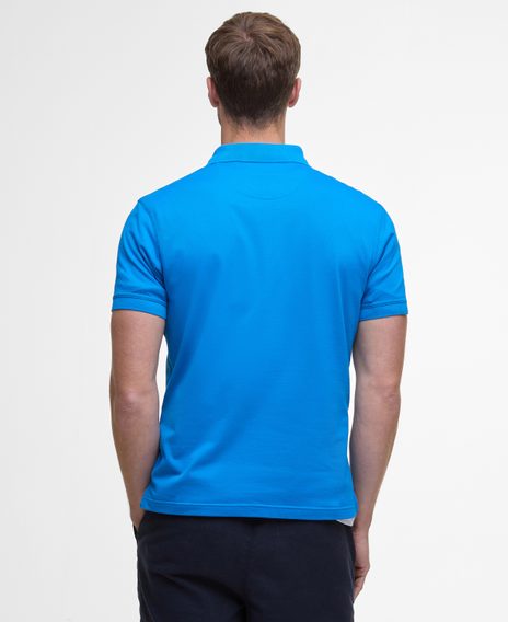 Barbour Active Tailored Fit Polo Shirt — Sports Blue