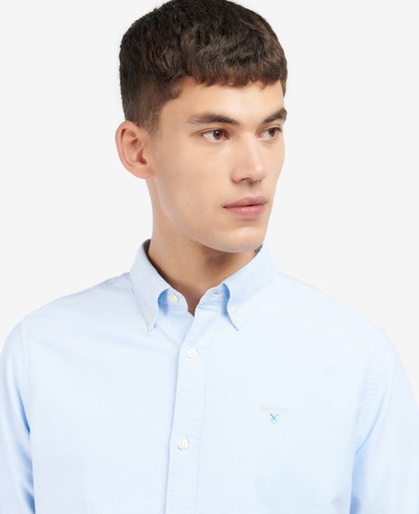 Barbour Oxtown Tailored Shirt — Sky