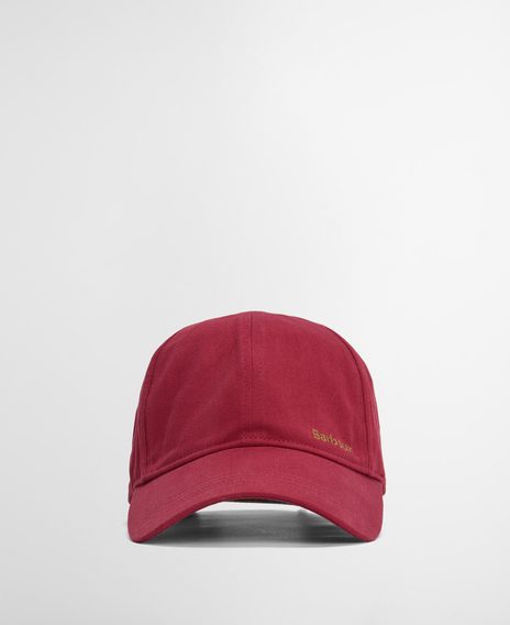 Barbour Milburn Cap — Biking Red