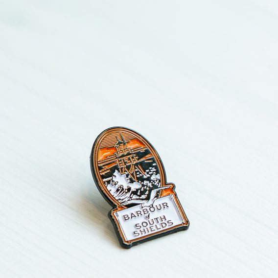 Barbour Archive Pin — Sea