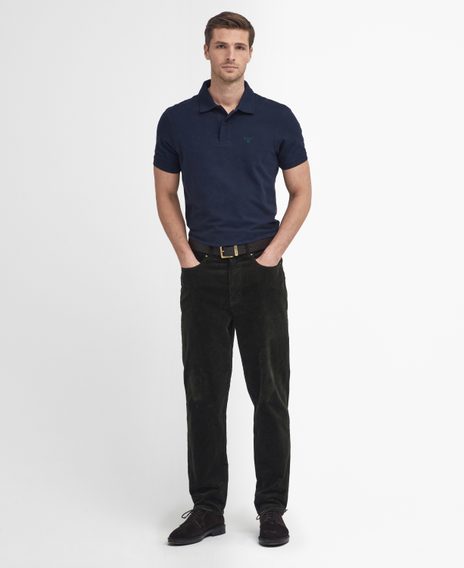 Barbour Stretch Cord Regular Trousers — Forest