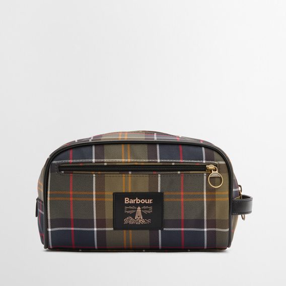Barbour Tartan Washbag