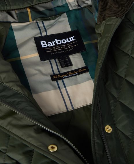 Barbour Hilary Quilted Jacket — Olive