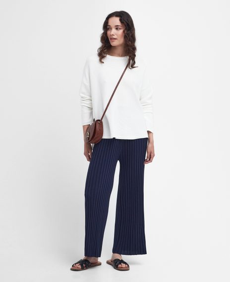 Barbour Marine Knitted Jumper — Cloud