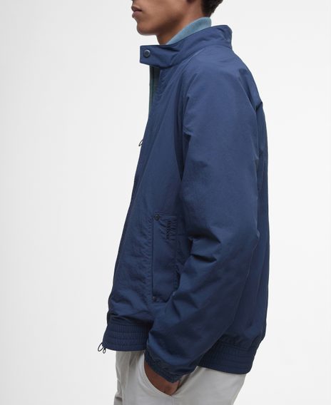 Barbour Summer Royston Showerproof Jacket — Navy