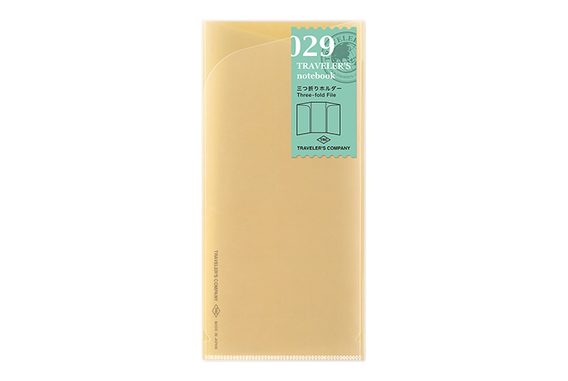 TRAVELER'S 029 — Three Fold File