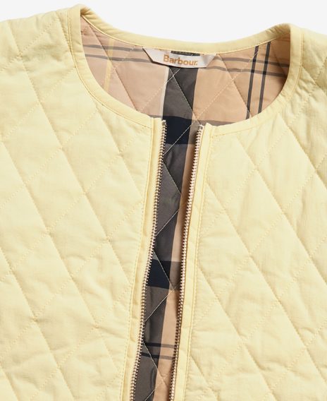 Barbour Caroline Quilted Jacket — Lemon Souffle