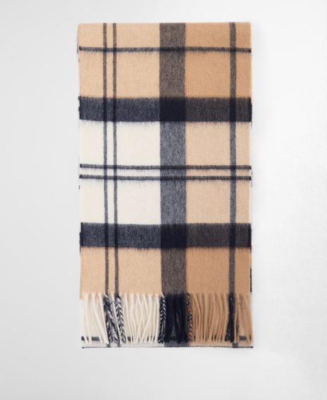Barbour Tartan Cashmere Scarf
