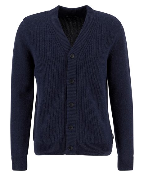 Barbour Mainland Cardigan — Navy