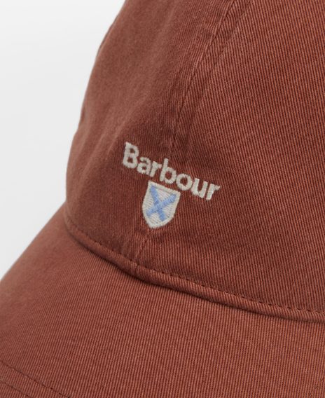Barbour Cascade Sports Cap — Dark Rust