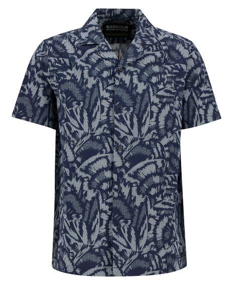 Barbour International Kew Printed Short-Sleeve Shirt
