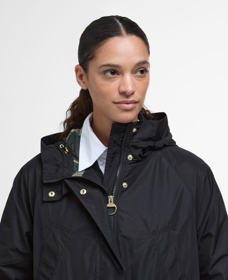 Barbour Una Showerproof Jacket — Black