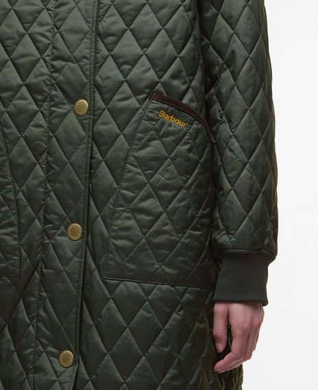 Barbour Hilary Quilted Jacket — Olive