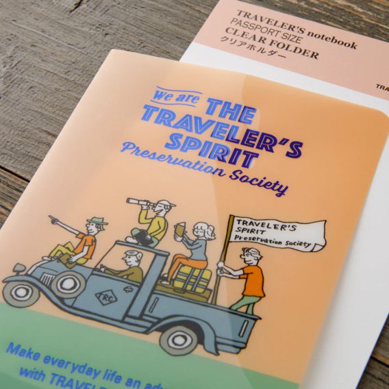 TRAVELER'S notebook — Clear Folder 2026 (Passport)