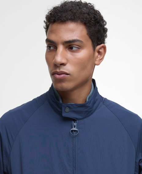 Barbour Summer Royston Showerproof Jacket — Navy