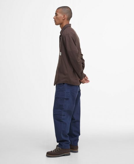 Barbour Angelo Relaxed Long-Sleeved Shirt — Bitter