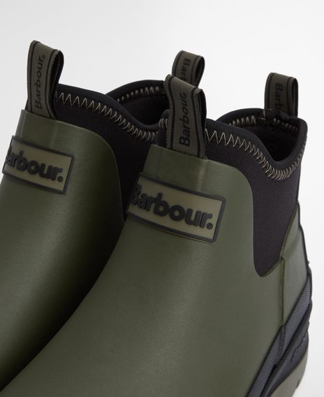 Barbour Ridge Wellingtons — Uniform Green