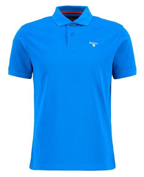 Barbour Active Tailored Fit Polo Shirt — Sports Blue