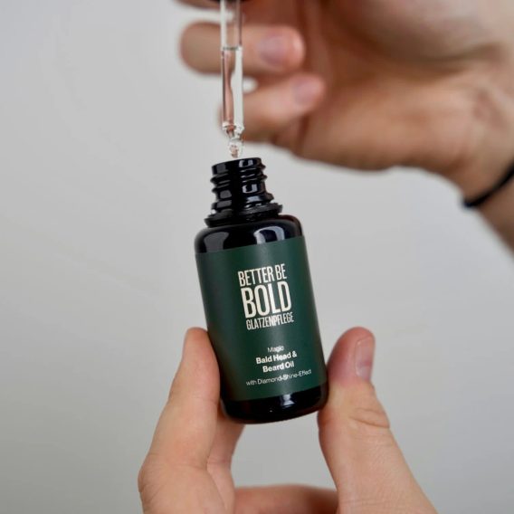 Better Be Bold — Magic Bald Head & Beard Oil