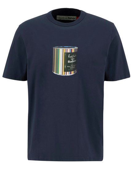 Paul Smith loves Barbour — Wax Can Graphic T-Shirt