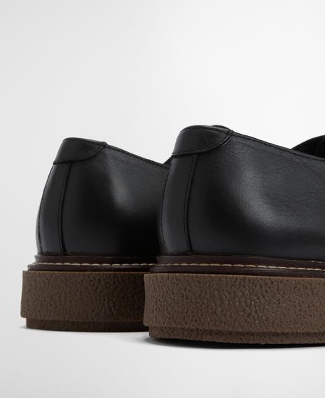 Barbour Harefield Derby Shoes — Black