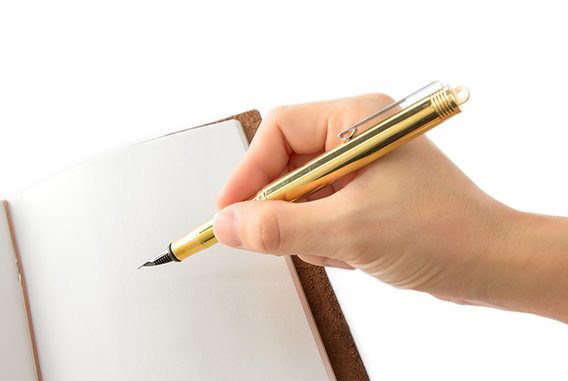 TRAVELER'S — Brass Fountain Pen