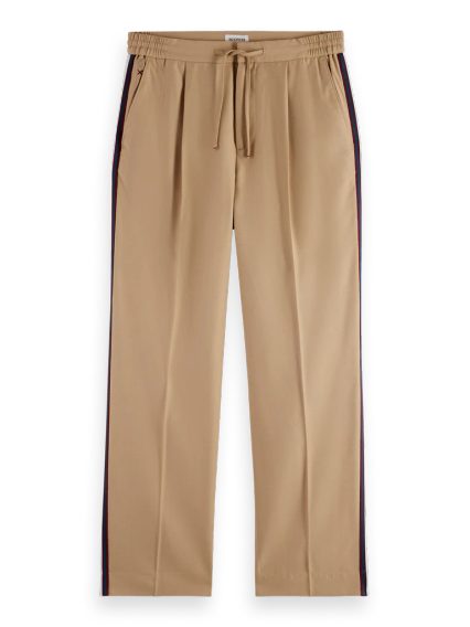 Scotch & Soda — Tape-Trimmed Straight Fit Joggers
