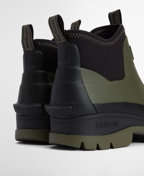 Barbour Ridge Wellingtons — Uniform Green
