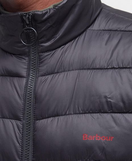 Barbour Bretby Puffer Gilet — Black