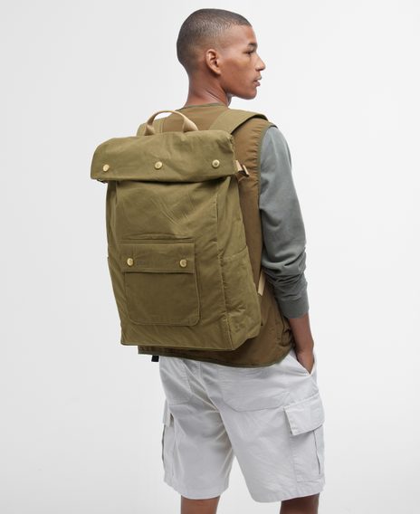 Barbour Transport Foldover Backpack