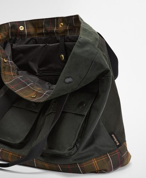Barbour Field Wax Tote Bag
