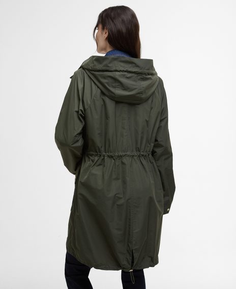 Barbour Una Showerproof Jacket — Olive
