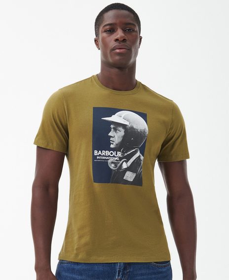 Barbour International Greyson T-Shirt — Archive Olive