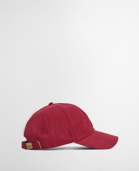 Barbour Milburn Cap — Biking Red
