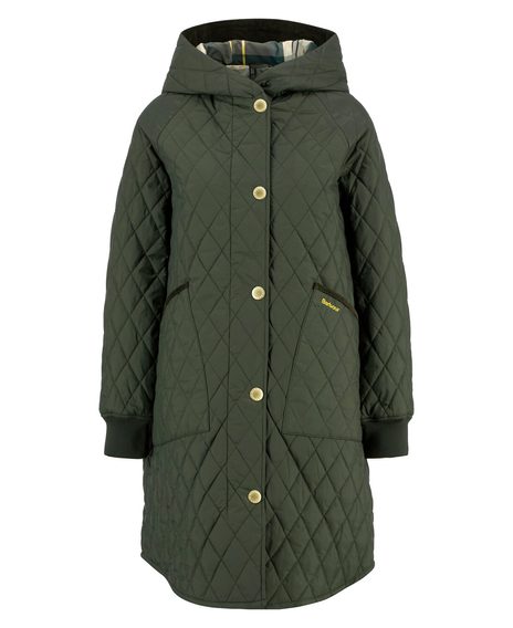 Barbour Hilary Quilted Jacket — Olive