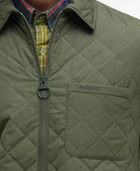 Barbour Filey Ultralight Quilted Jacket — Fern