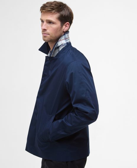 Barbour Short Rokig Waterproof Jacket — Navy