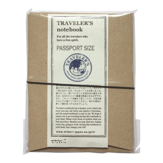 TRAVELER'S Notebook - черен (Passport)