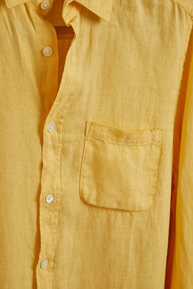 Portuguese Flannel Linen — Yellow