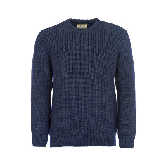 Barbour New Tyne Crew Jumper — Denim