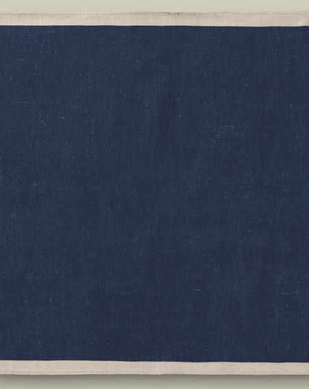 Charles Tyrwhitt Silk Linen Pocket Square — Navy