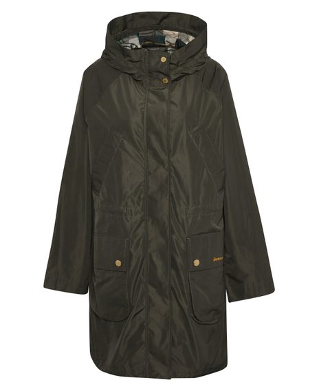 Barbour Una Showerproof Jacket — Olive
