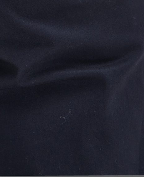 Barbour Sueded Sateen Tailored Fit Trousers — Dark Navy