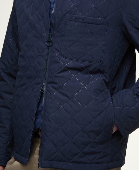 Barbour Filey Ultralight Quilted Jacket — Navy