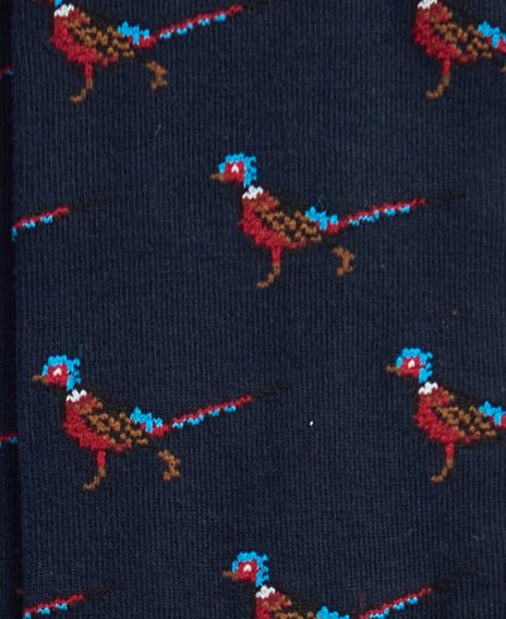 Barbour Mavin Socks — Navy/Pheasant