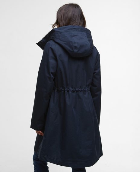 Barbour Bowlees Waterproof Jacket — Deep Navy