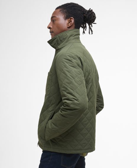 Barbour Filey Ultralight Quilted Jacket — Fern